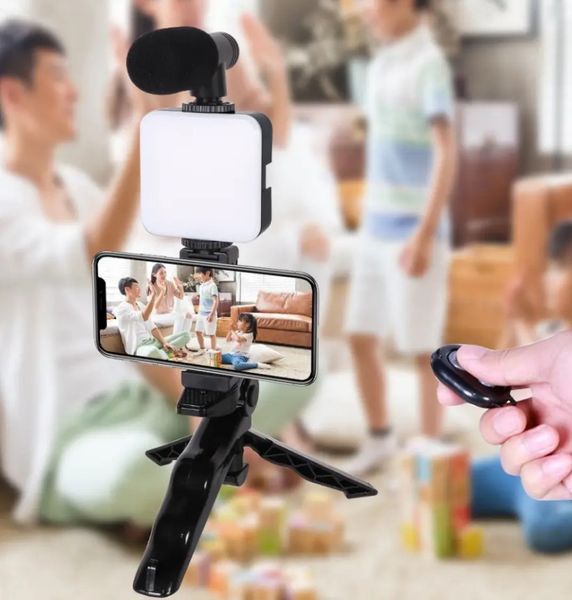 Комплект для видеоблогинга VIDEO-MAKING KIT AY49 для смартфона с переходником Type-C (2104619152) 2104619152 фото