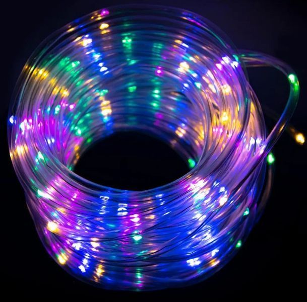 Світлодіодна гірлянда Краплі роси від USB 500 LED, 50 метрів, 8 режимів світіння, мультиколір 2104618961 фото