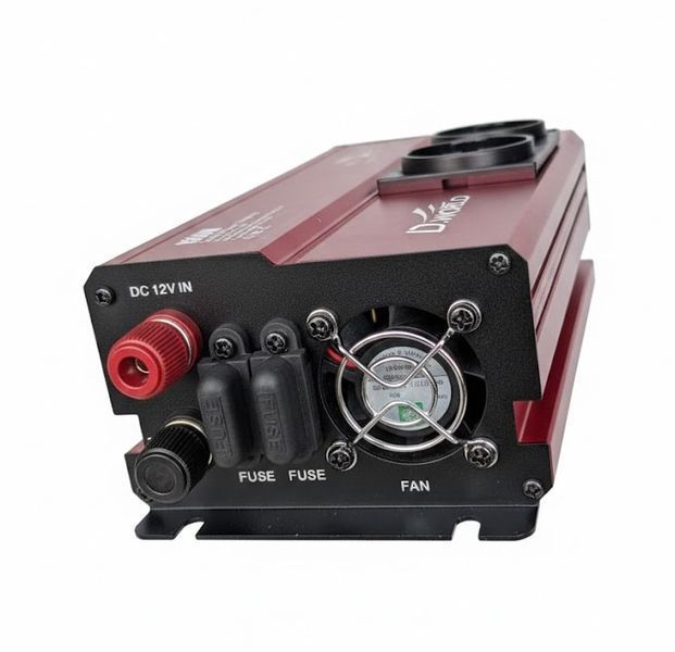Автомобільний інвертор D.WORLD DW-3988 1500 Вт модифікована синусоїда (2104619056) 2104619056 фото