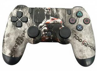 Ігровий контролер бездротовий Double Motor Vibration 4 Wireless Controller PS4/PC God of War (2104618742) 2104618742 фото