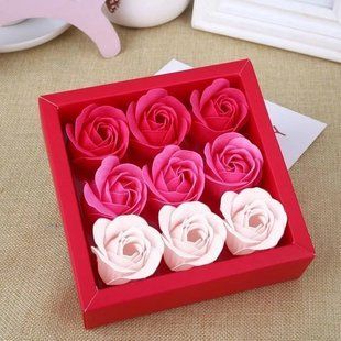 Подарочный набор ароматические розы из мыла Soap Flowers цветы ручной работы с эфирным маслом Розовый 2071532569 фото