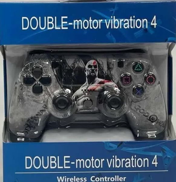 Ігровий контролер бездротовий Double Motor Vibration 4 Wireless Controller PS4/PC God of War (2104618742) 2104618742 фото