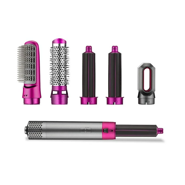 Фен для волосся 5 в 1 Hot AIR Styler з функціями випрямлення укладання (1771627972) 1771627972 фото