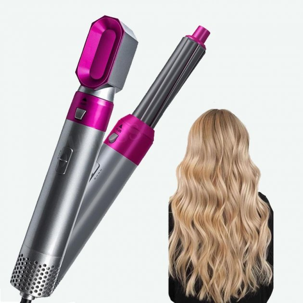 Фен для волосся 5 в 1 Hot AIR Styler з функціями випрямлення укладання (1771627972) 1771627972 фото