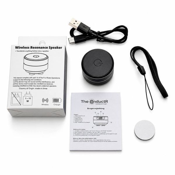 Портативная Bluetooth колонка Resonance Speaker с резонансным звучанием Bluetooth 5.3 3 Вт M1147 фото