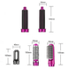 Фен для волосся 5 в 1 Hot AIR Styler з функціями випрямлення укладання (1771627972) 1771627972 фото 2