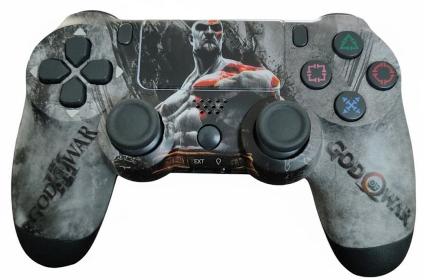 Ігровий контролер бездротовий Double Motor Vibration 4 Wireless Controller PS4/PC God of War (2104618742) 2104618742 фото