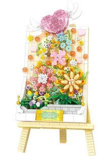 Конструктор Flower Easel Lilac Серія Art Bouquet Квіткове панно з мольбертом 1181 деталь (2104619312) 2104619312 фото