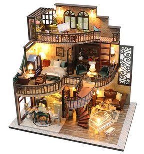 Конструктор-румбокс DIY House Будинок з антикваріатом 25 x 17 x 24 см (2104618652) 2104618652 фото
