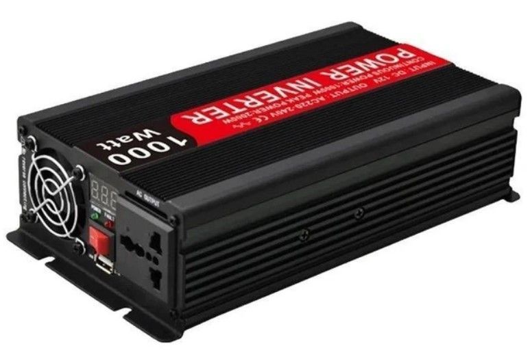 Інветрер Power Inverter DC 12 AC 220-240 V 1000W модифікована синусоїда (2104619061) 2104619061 фото