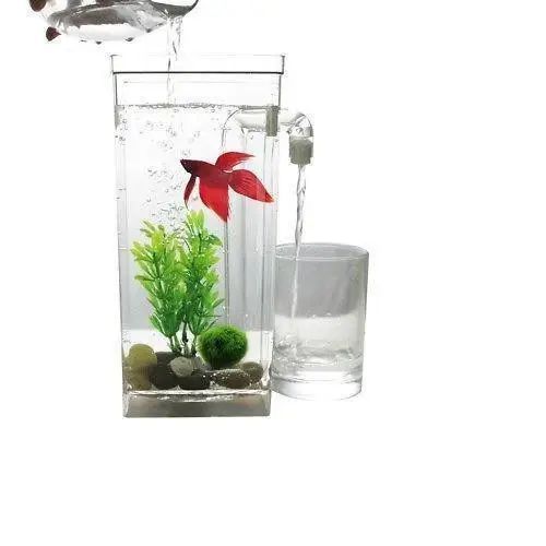 Детский прочный самоочищающийся аквариум My Fun Fish из LED подсветкой 1756375765 фото