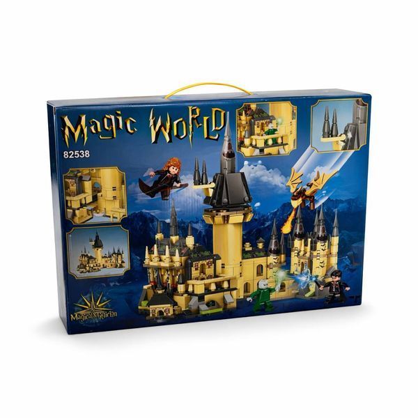 Конструктор замок Magic World 830 деталей M1022 фото