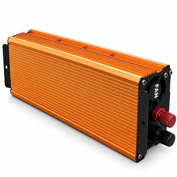 Преобразователь напряжения автомобильный UKC SSK-2000W GOLD 12В&ndash;220В, инвертор с пиковой мощностью 2000 Вт, USB M1327 фото