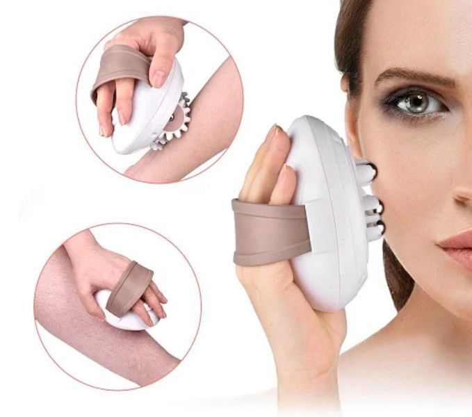 Массажер против целлюлита Massager with wheels | Портативный ручной массажер для тела 1756374701 фото