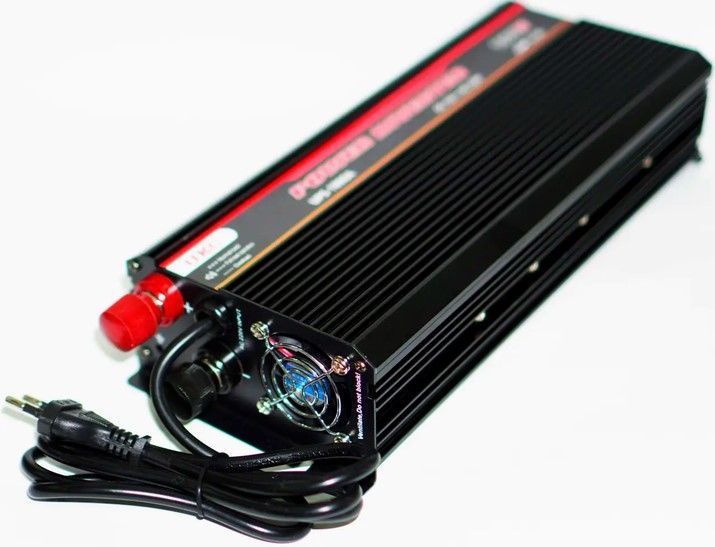 Інвертор UKC 1800W для перетворення 12V в 220V і зарядки акумуляторів 2104618314 фото