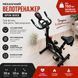 Велотренажер механический домашний Spin Bike с LCD-дисплеем, черный M1107 фото 6