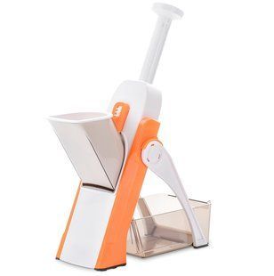 Ручна овочерізка-мультислайсер для овочів та фруктів Brava Spring Slicer 3 леза (2104618551) 2104618551 фото