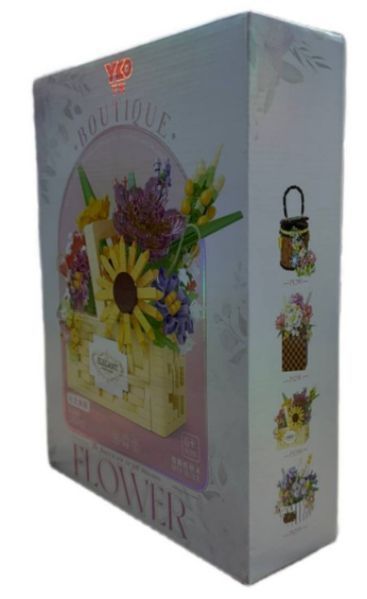 Конструктор Box of Light Серія Provence Квітковий кошик з підсвіткою 1263 деталі 2104619316 фото