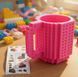 Кухоль-конструктор Build-On Brick Mug для напоїв 350 мл Рожевий (2104619266) 2104619266 фото 9