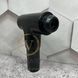 Портативний ручний масажер. Масажер із акумулятором Fascial Gun. Чорний вібраційний масажер 4 насадки АМ-323 фото 9