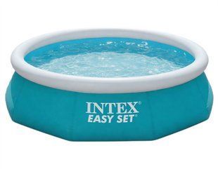 Надувной семейный бассейн Intex 28101 круглый для дома 183 x 51 см Синий (2104619472) 2104619472 фото