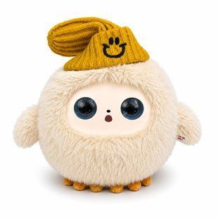 Интерактивная AI игрушка-пушистик Bobo BEIGE Smart AI Plush Toy с голосовым общением, Wi-Fi и приложением Tuya M1036 фото