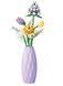 Інтер'єрний конструктор Embrace серія Flowers for Mom Квіти у фіолетовій вазі 2104619274 фото 1