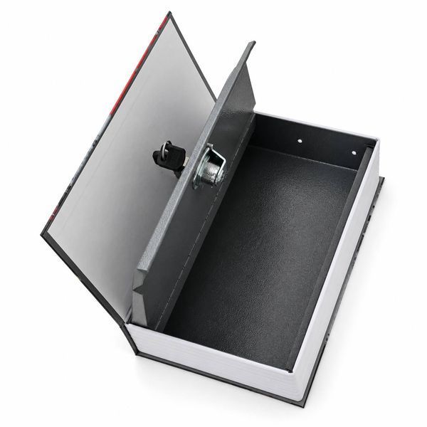 Книга-сейф з ключовим замком HomeSafe BookSafe LONDON 18&times;11,5&times;5,5 см, тайник для грошей та цінностей M1198 фото