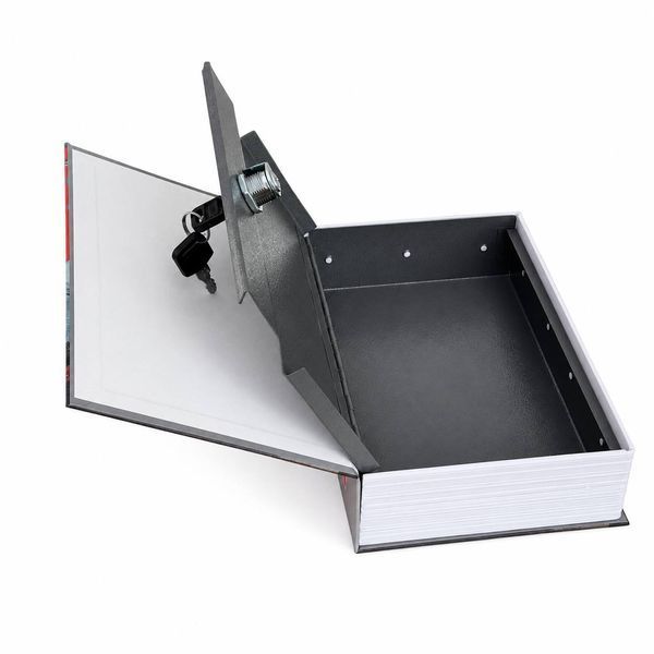 Книга-сейф з ключовим замком HomeSafe BookSafe LONDON 18&times;11,5&times;5,5 см, тайник для грошей та цінностей M1198 фото