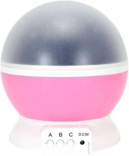 Ночник детский проектор звездное небо SmartUS Star Master Pink 2008299345 фото