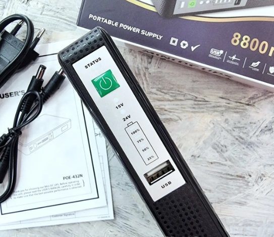 Джерело безперебійного живлення Mini UPS SKE POE-432N для роутера (2104619010) 2104619010 фото