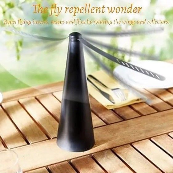 Настільний вентилятор Fan Fly Repeller електричний для захисту від комах на батарейках (2104618555) 2104618555 фото