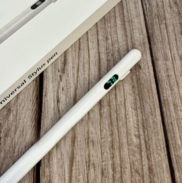 Активний стилус ємнісний Stylus Pen 2268 для різних пристроїв iOS/Android/Windows білий 2104618472 фото