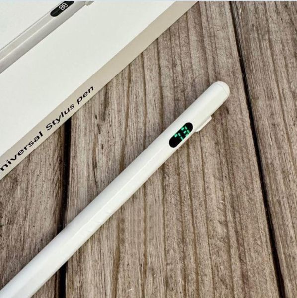 Активний стилус ємнісний Stylus Pen 2268 для різних пристроїв iOS/Android/Windows білий 2104618472 фото