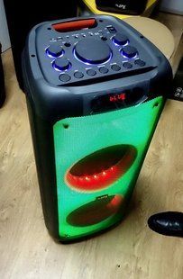 Портативная колонка ZPX ZX-7789 BT 200Вт 4 Ом с микрофоном 1806755103 фото