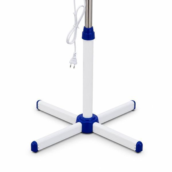 Напольный вентилятор POWER MAX FS40-5 16" White/Blue, 40 Вт, 3 скорости M1116 фото