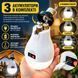 Аккумуляторная аварийная LED-лампа Y6930 30 Вт с 3 аккумуляторами в комплекте, E27, Type-C, 3 режима работы M1292 фото 2