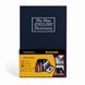 Книга-сейф BookSafe 180&times;115&times;55 мм с замком темно синяя M1161  фото 8