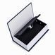 Книга-сейф BookSafe 180&times;115&times;55 мм с замком темно синяя M1161  фото 3