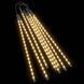 Світлодіодна LED-гірлянда-сосульки для фасаду та вулиці 50 см  2104618855 фото 7