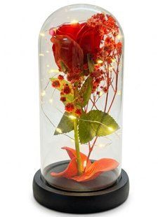 Декоративная роза Rose of Love  с подсветкой LED Красный (2104619116) 2104619116 фото