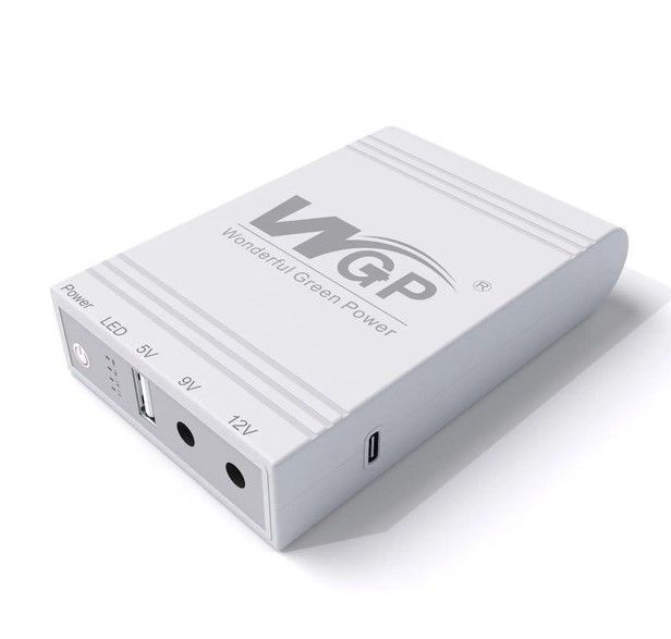 Джерело безперебійного живлення для роутера WGP mini DC UPS 103A 10400 mAh 38Wh, Білий 2104618267 фото