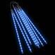 Світлодіодна LED-гірлянда-сосульки для фасаду та вулиці 50 см Синій  2104618856 фото 8
